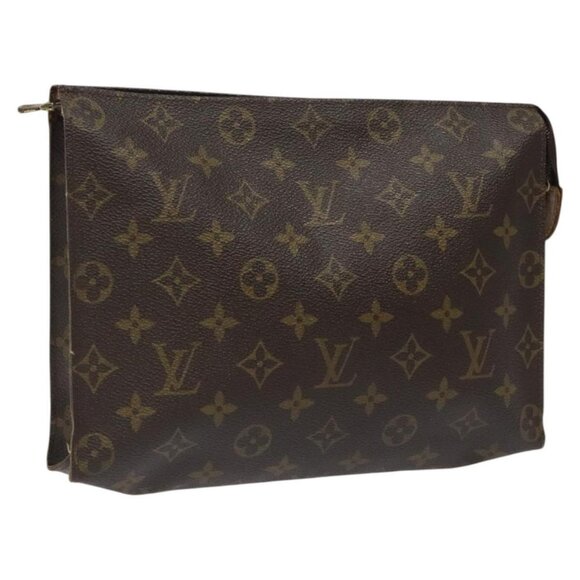 LOUIS VUITTON Monogram Poche Toilette 26 Pouch M47542 LV Auth ep7875 - Picture 1 of 16